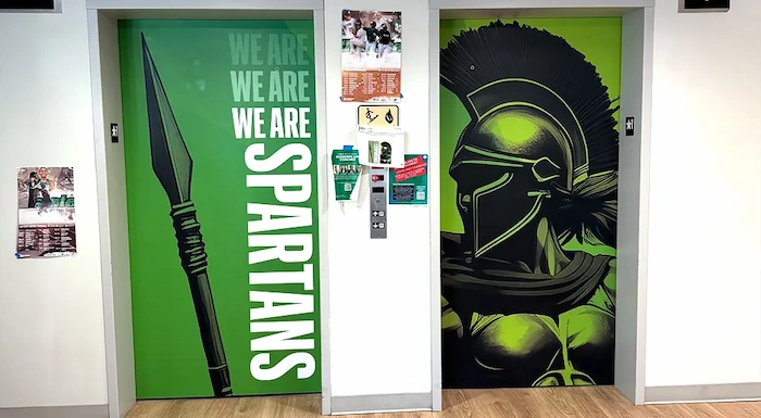 Gallery Template Elevator