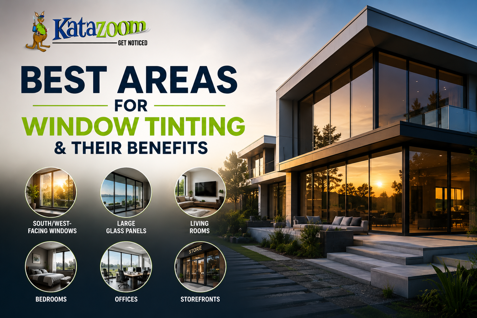 Best Areas for Window Tinting & Their Benefits 