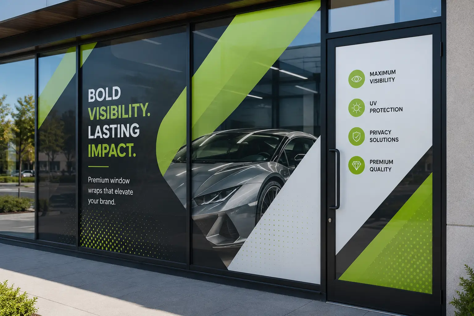 Full Window Wraps
